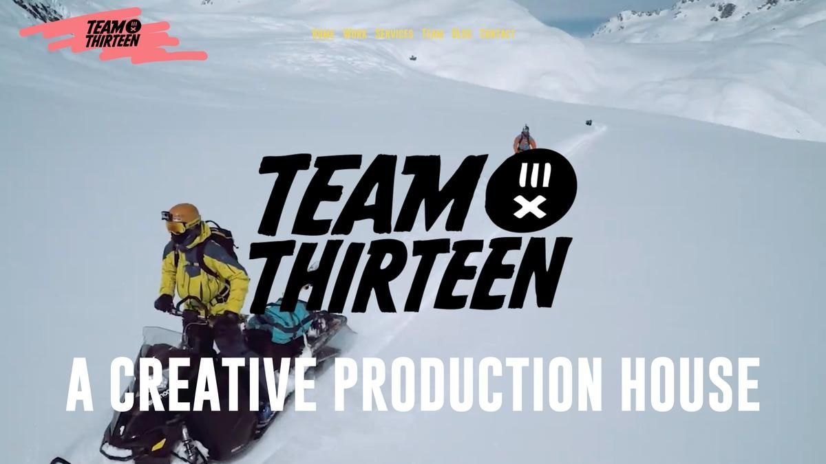Team Thirteen website